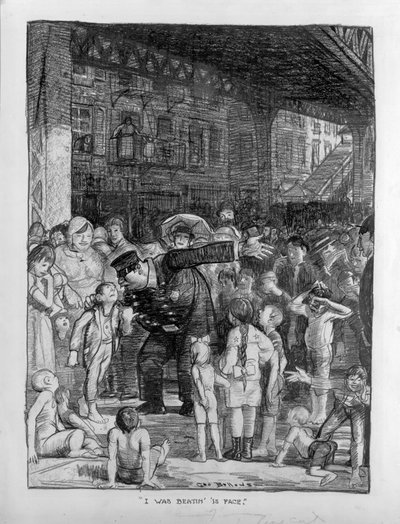 I Was Beaten in His Face by George Wesley Bellows